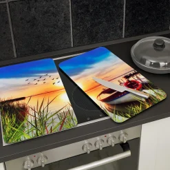 Glas-Abdeckplatten See