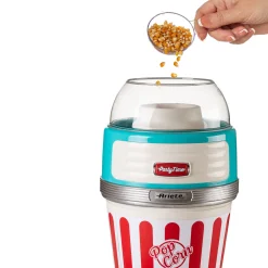 Grosse Ariete Popcorn-Maschine im Retrodesign