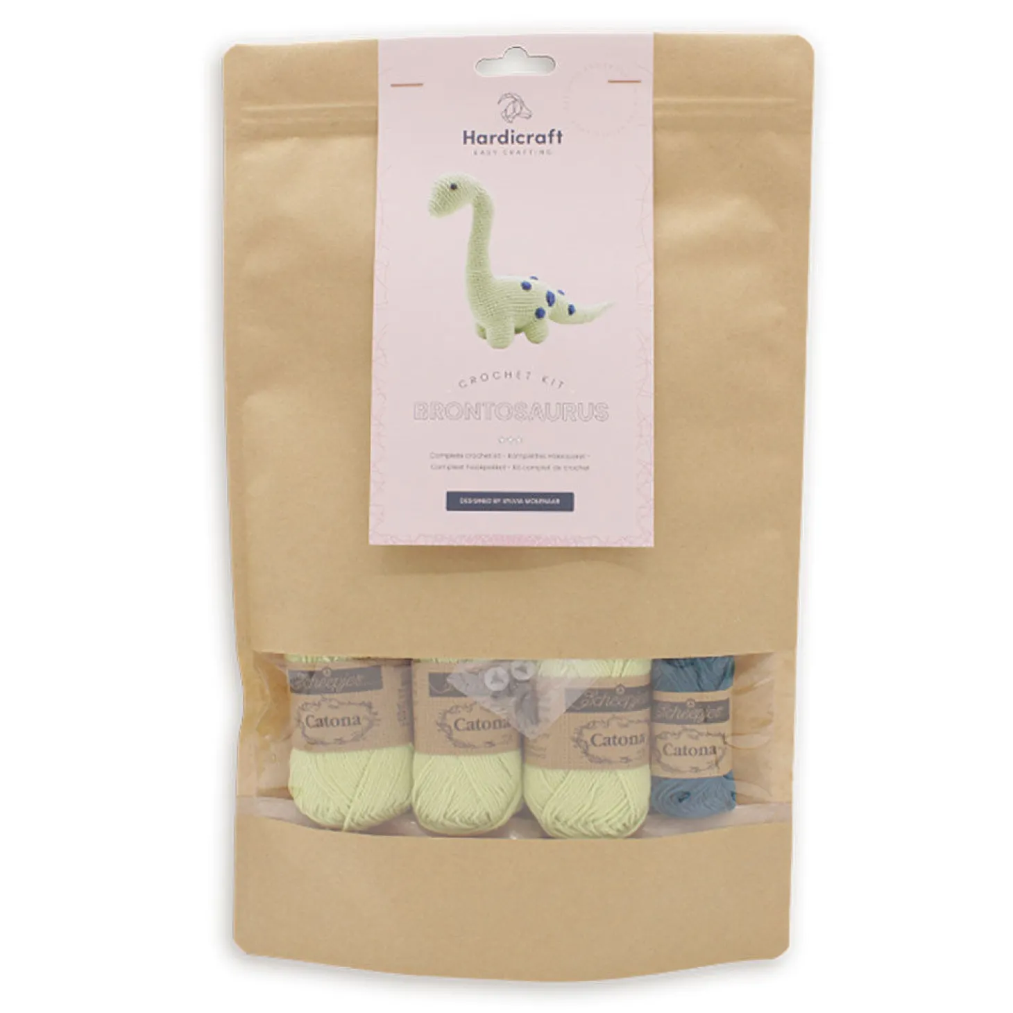 Hardicraft Häkelset Dino Brontosaurus