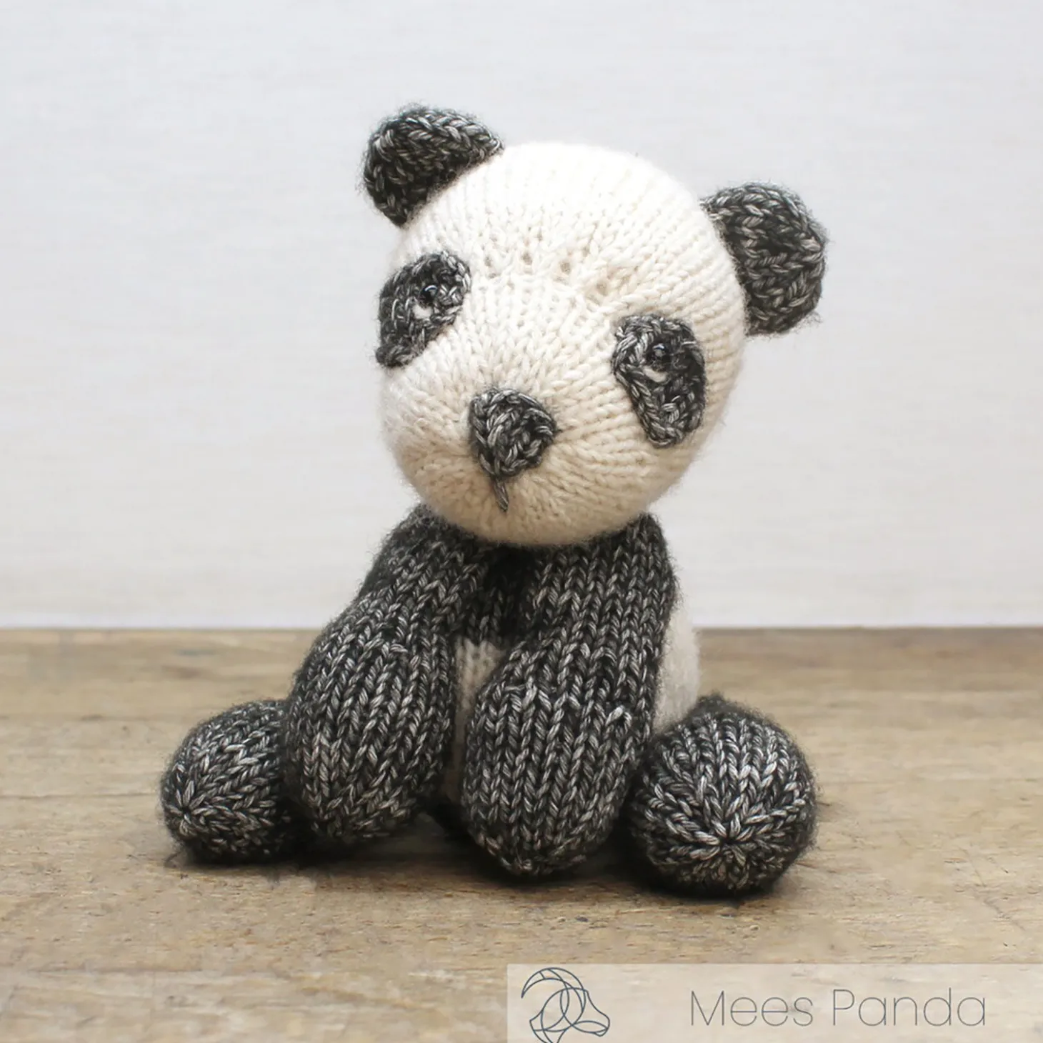 Hardicraft Strickset Panda Mees