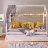 Hausbett aus massivem Kiefernholz