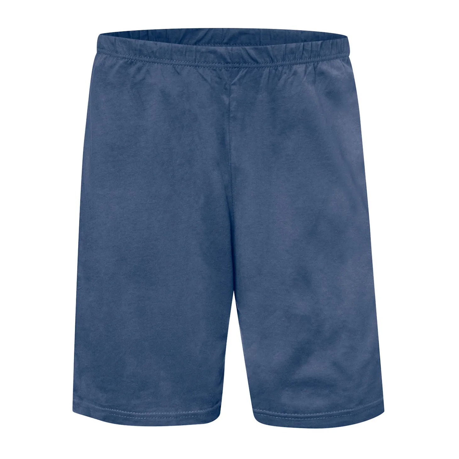 Herren Kurzarmpyjama blau