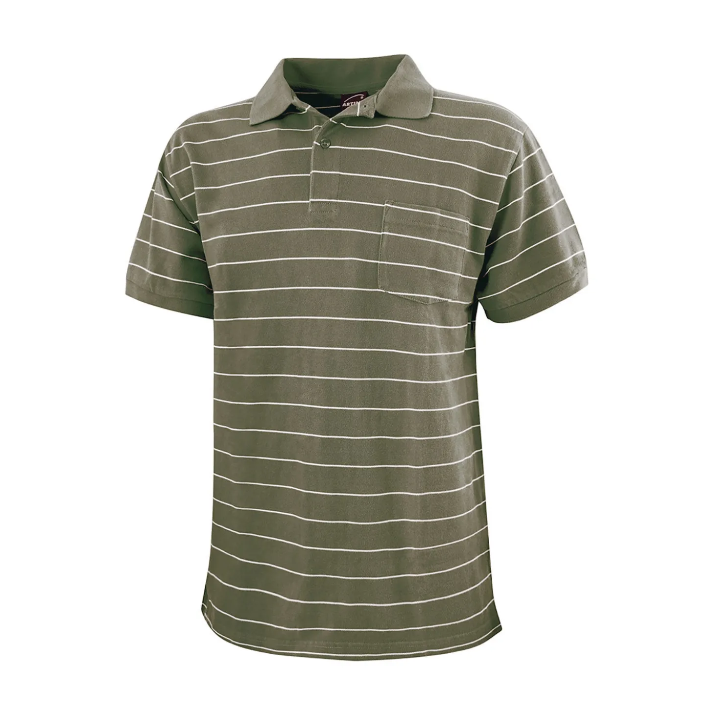 Herren Polo-Piqué-Shirt mit Brusttasche