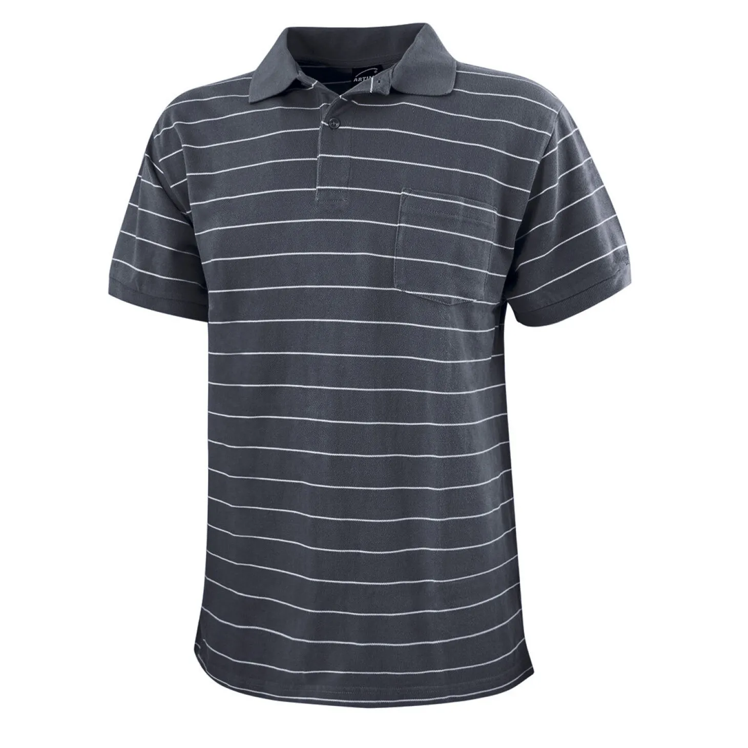 Herren Polo-Piqué-Shirt mit Brusttasche