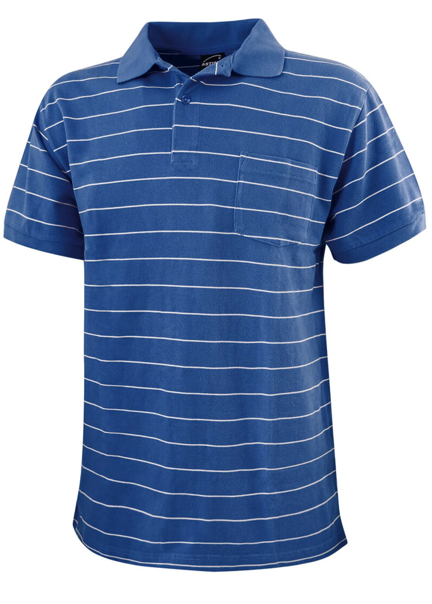 Herren Polo-Piqué-Shirt mit Brusttasche