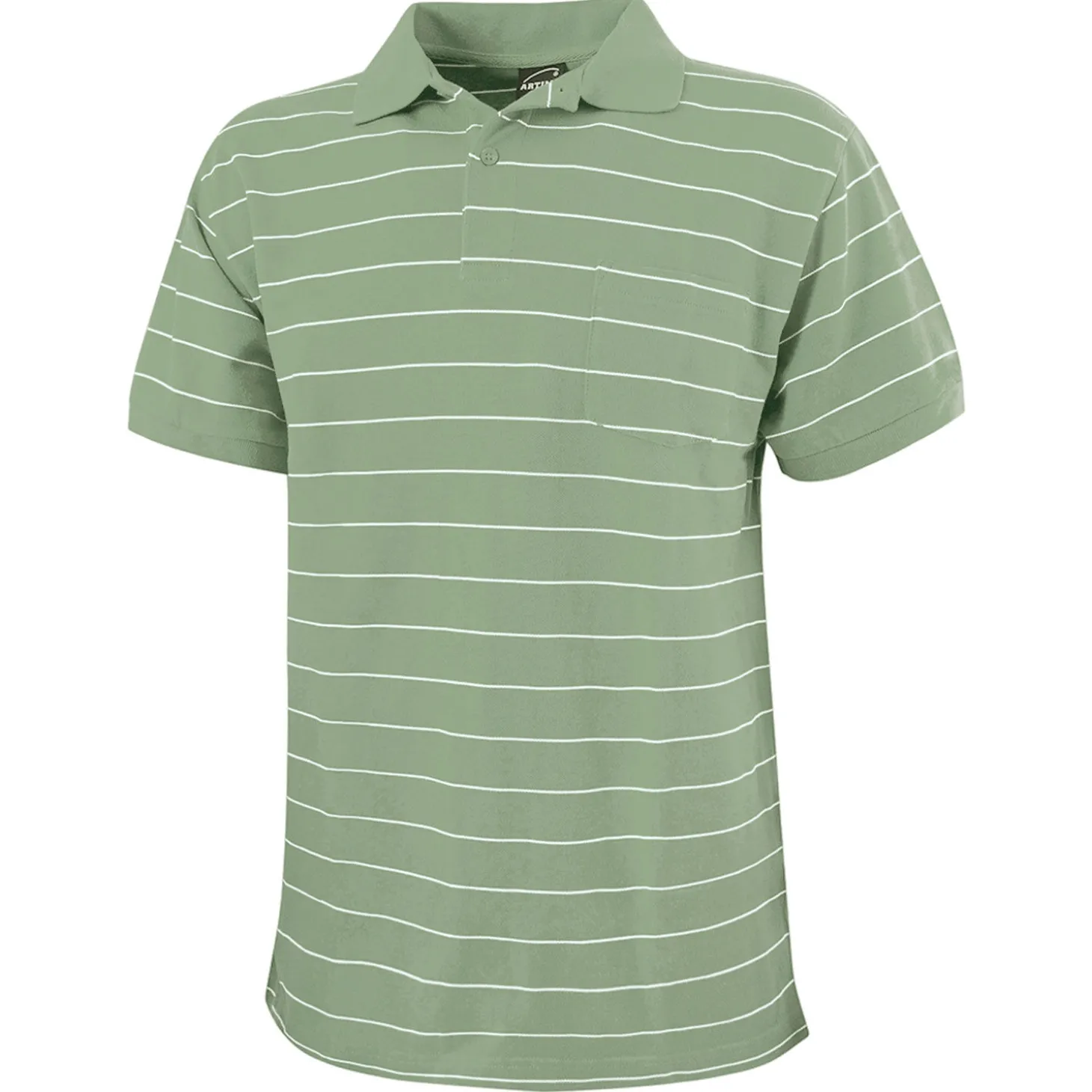 Herren Polo-Piqué-Shirt mit Brusttasche