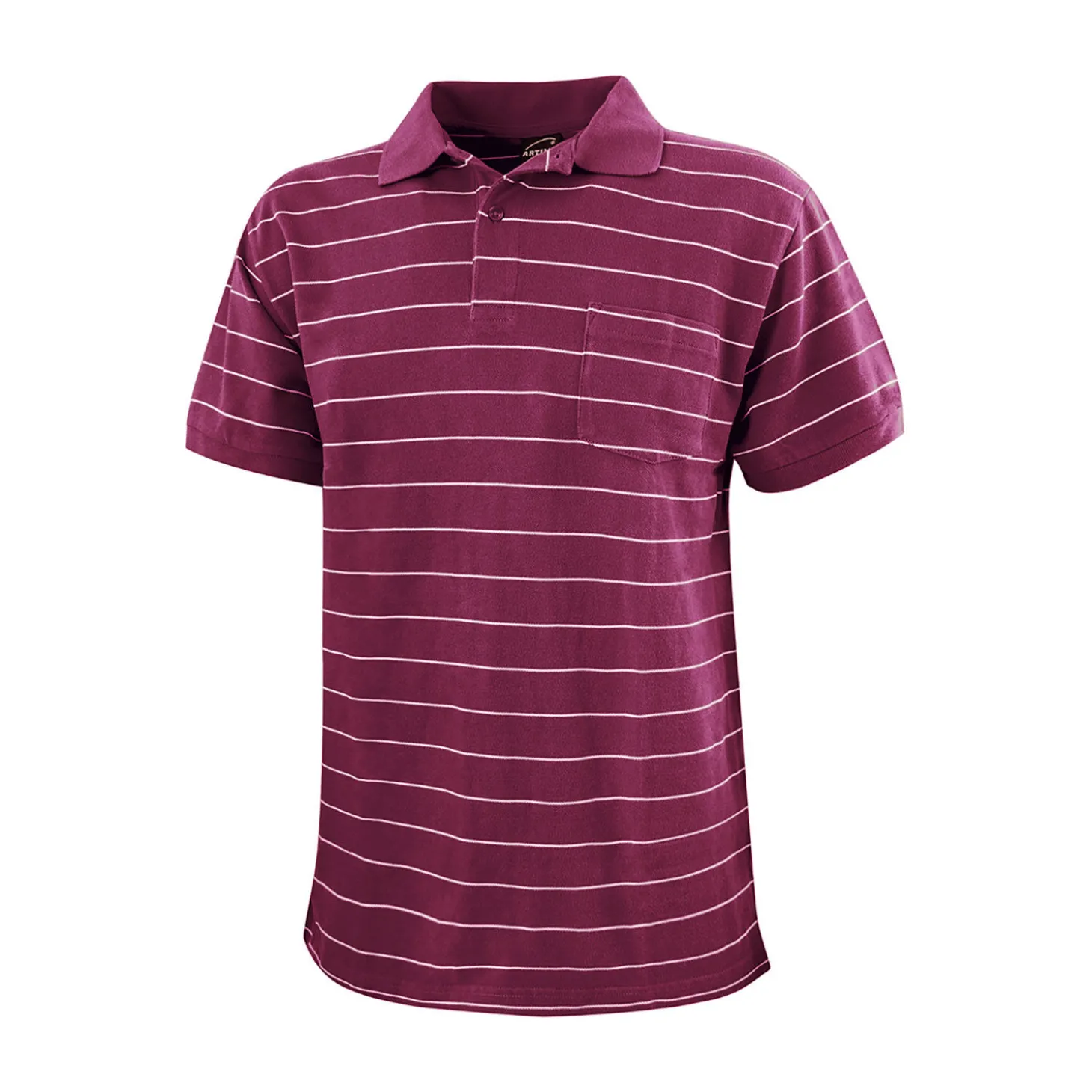 Herren Polo-Piqué-Shirt mit Brusttasche