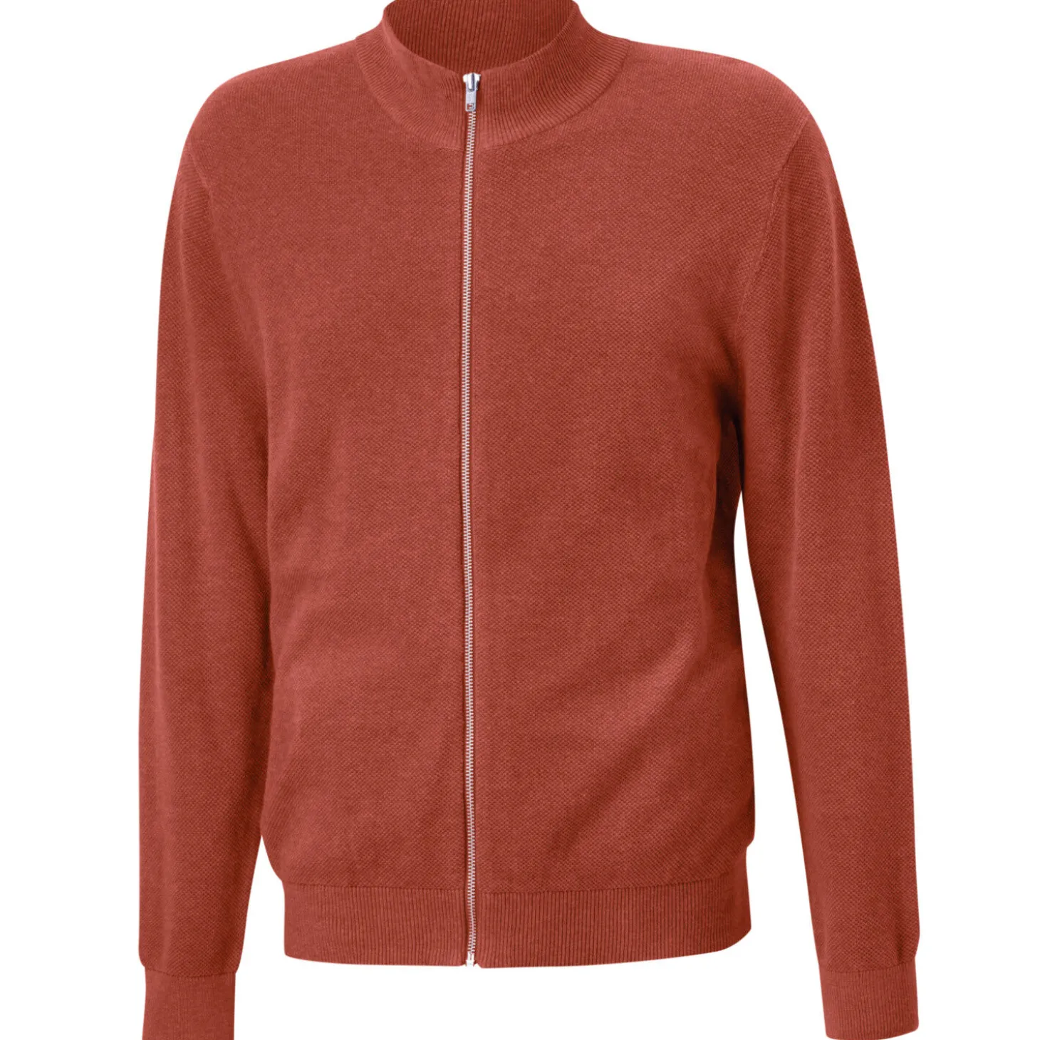 Herren Strickcardigan mit Reissverschluss