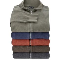 Herren Strickcardigan mit Reissverschluss