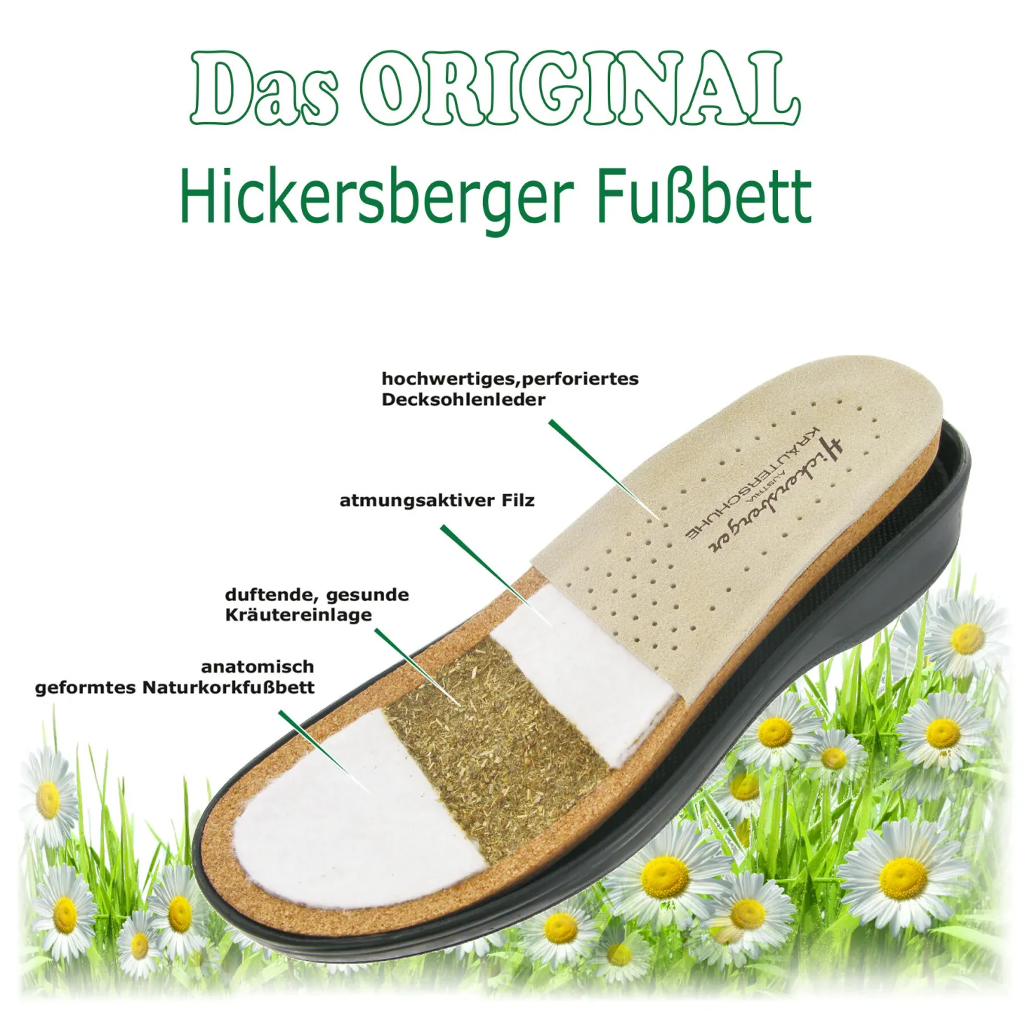 Hickersberger Leder-Sandalette Damen