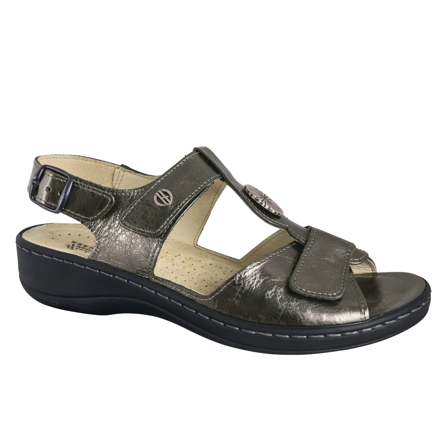 Hickersberger Leder-Sandalette Damen