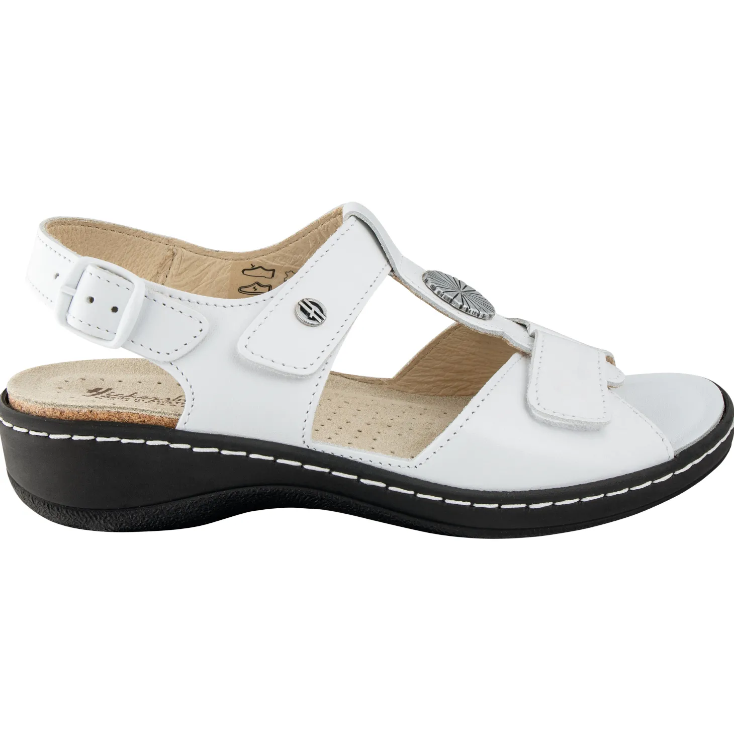 Hickersberger Leder-Sandalette Damen