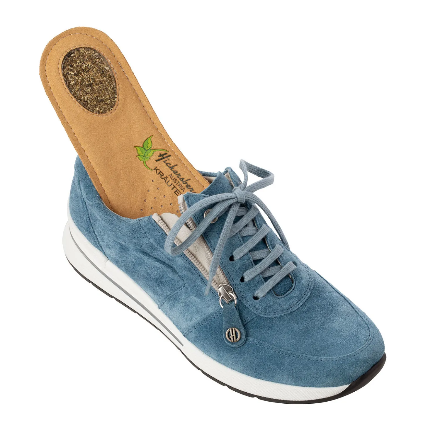 Hickersberger Sneaker aus weichem Veloursleder