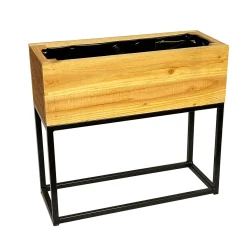 Hochbeet aus Holz/Metall