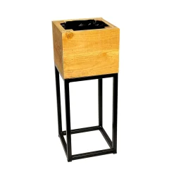 Hochbeet aus Holz/Metall