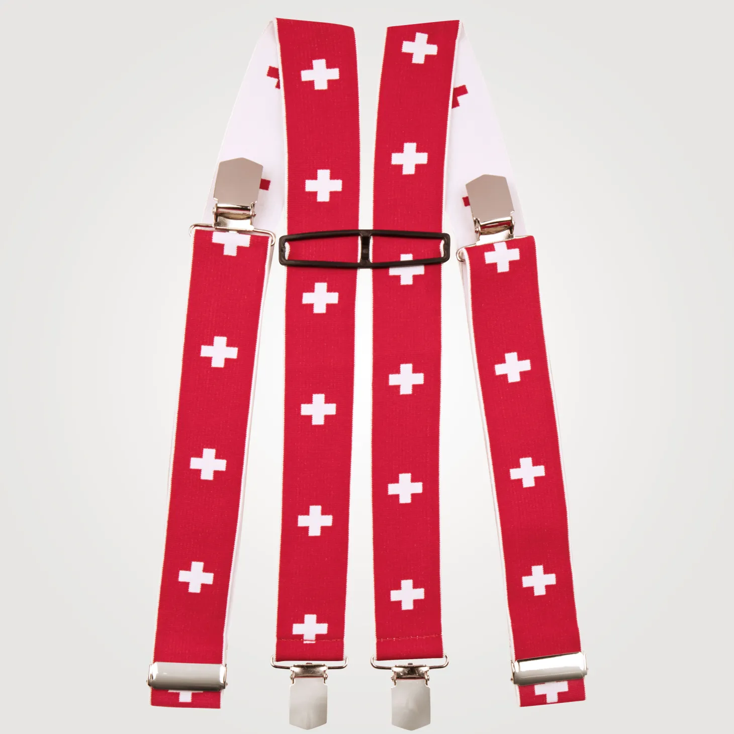 Hosenträger mit Schweizer Kreuz