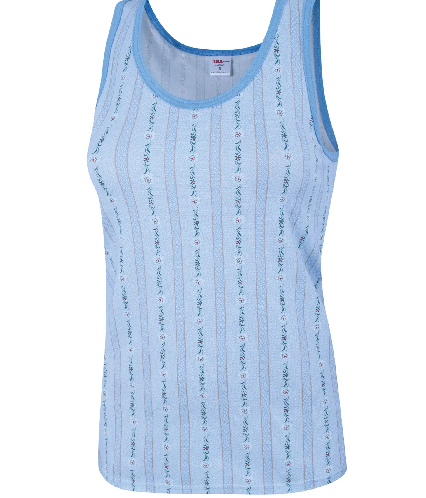 ISA Damen Tank Top Edelweiss