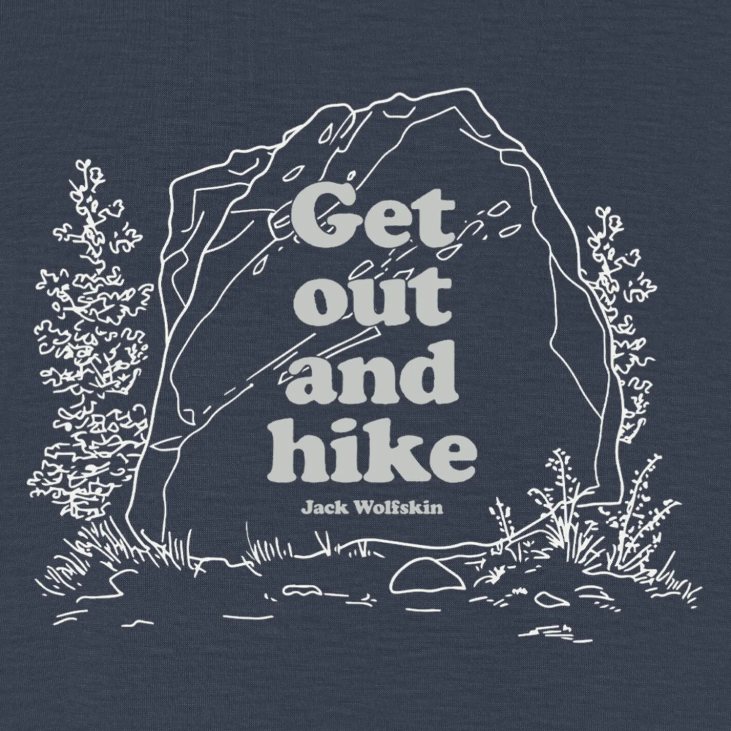 Jack Wolfskin Damen T-Shirt VONNAN GRAPHIC T