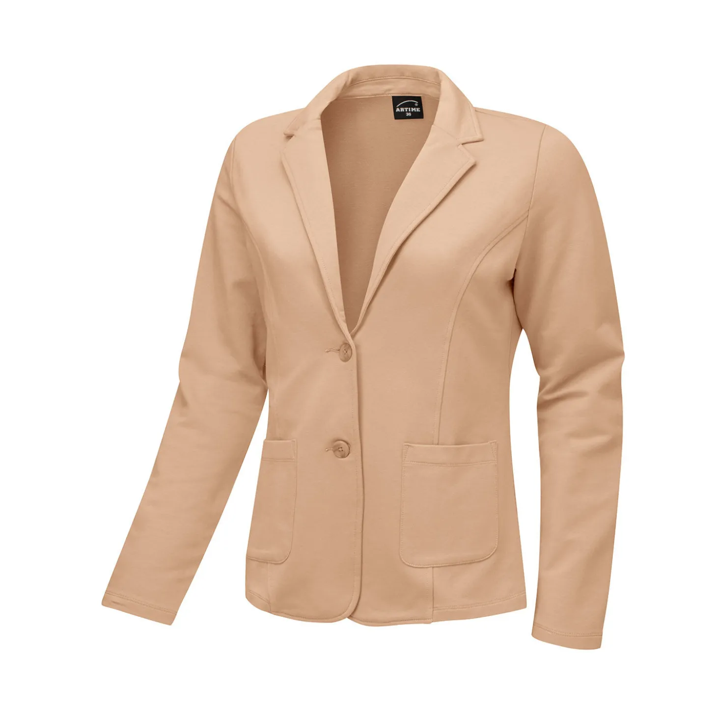 Jersey Blazer Baumwolle und Elasthan