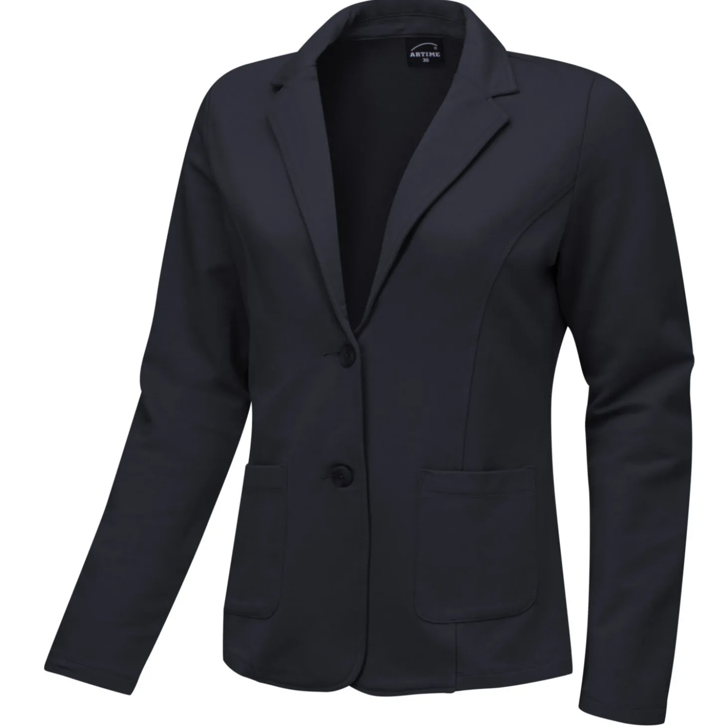 Jersey Blazer Baumwolle und Elasthan