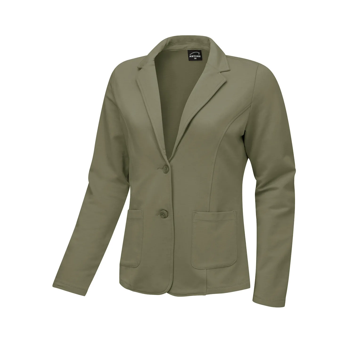 Jersey Blazer Baumwolle und Elasthan