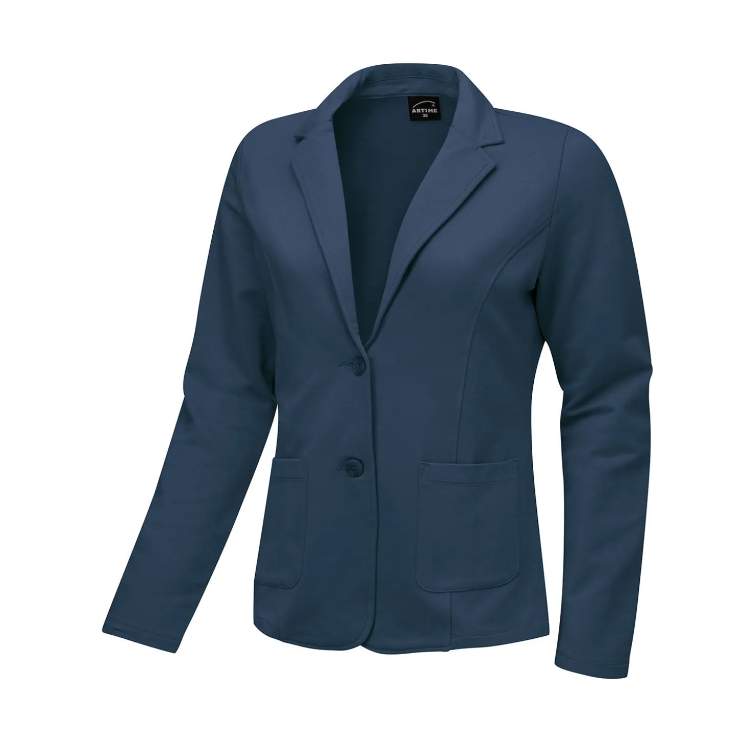 Jersey Blazer Baumwolle und Elasthan
