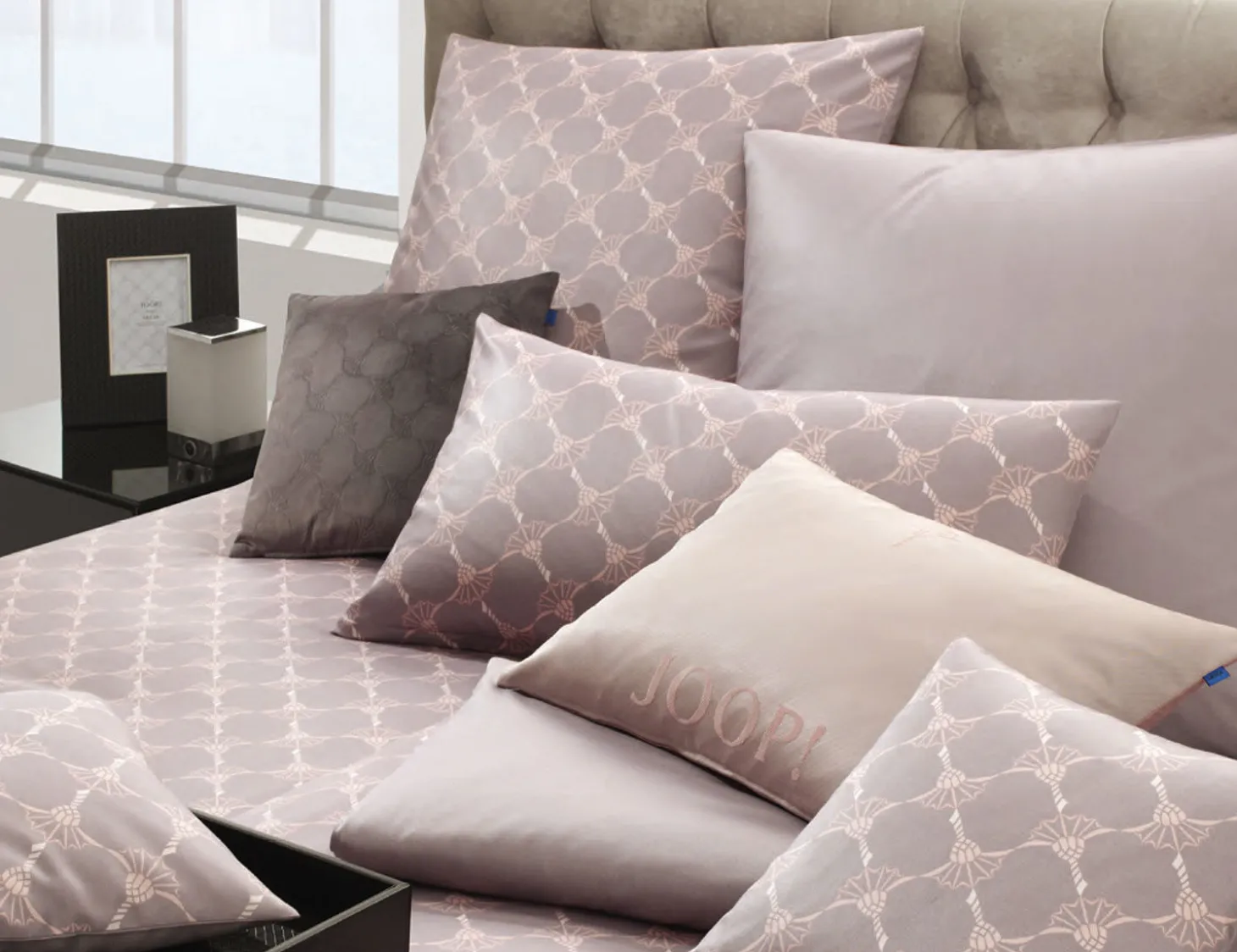 JOOP! Satin Bettwäsche Cornflower Gradiant
