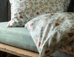 Journey Living Bettwäsche Yoxford mit Blätter und Blumen