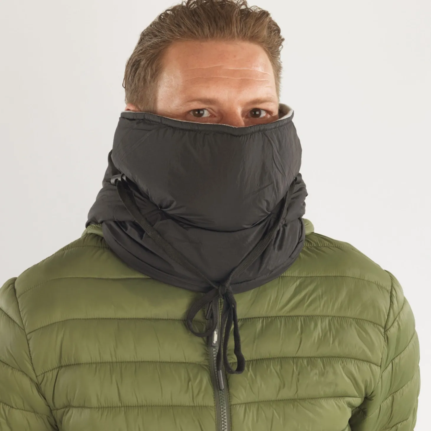 Kapuzenmütze 4in1 mit Bonded-Fleece