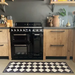 Küchenläufer Cook & Wash schwarz-beige