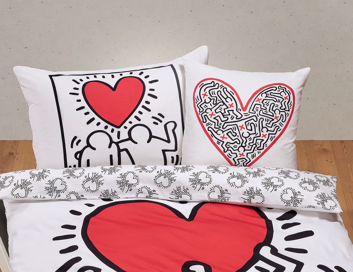 Keith Haring Bettwäsche Love