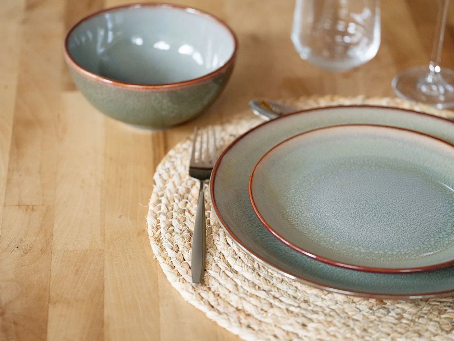 Keramik Geschirr-Set Grado, 18-teilig