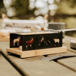 Kerzenraclette Steinbock