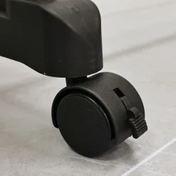 Kleiderständer mit Rollen, ausziehbar