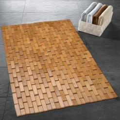 Kleine Wolke Badematte Palito aus Bambus