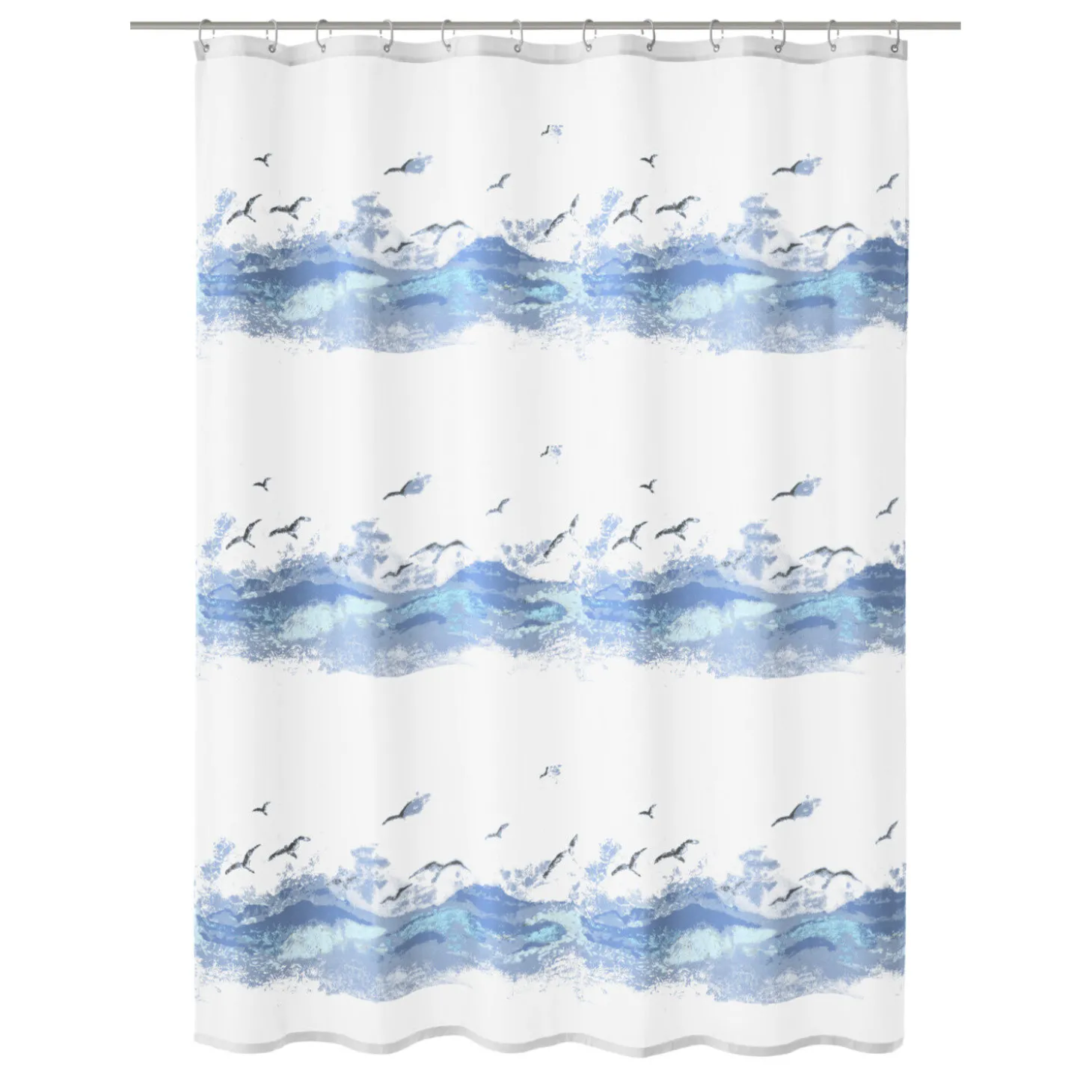 Kleine Wolke Duschvorhang Seaside