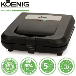 Koenig Sandwichtoaster Eco Line
