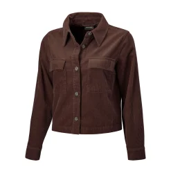 Kurz geschnitten Cordjacke