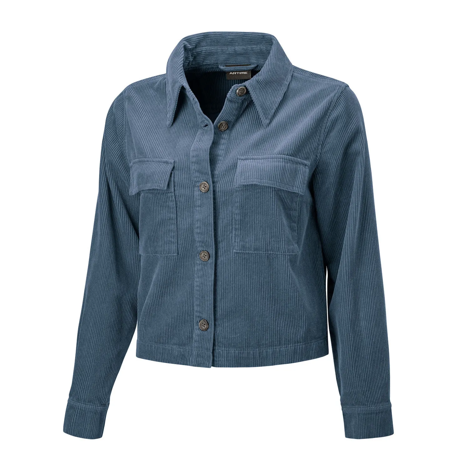 Kurz geschnitten Cordjacke