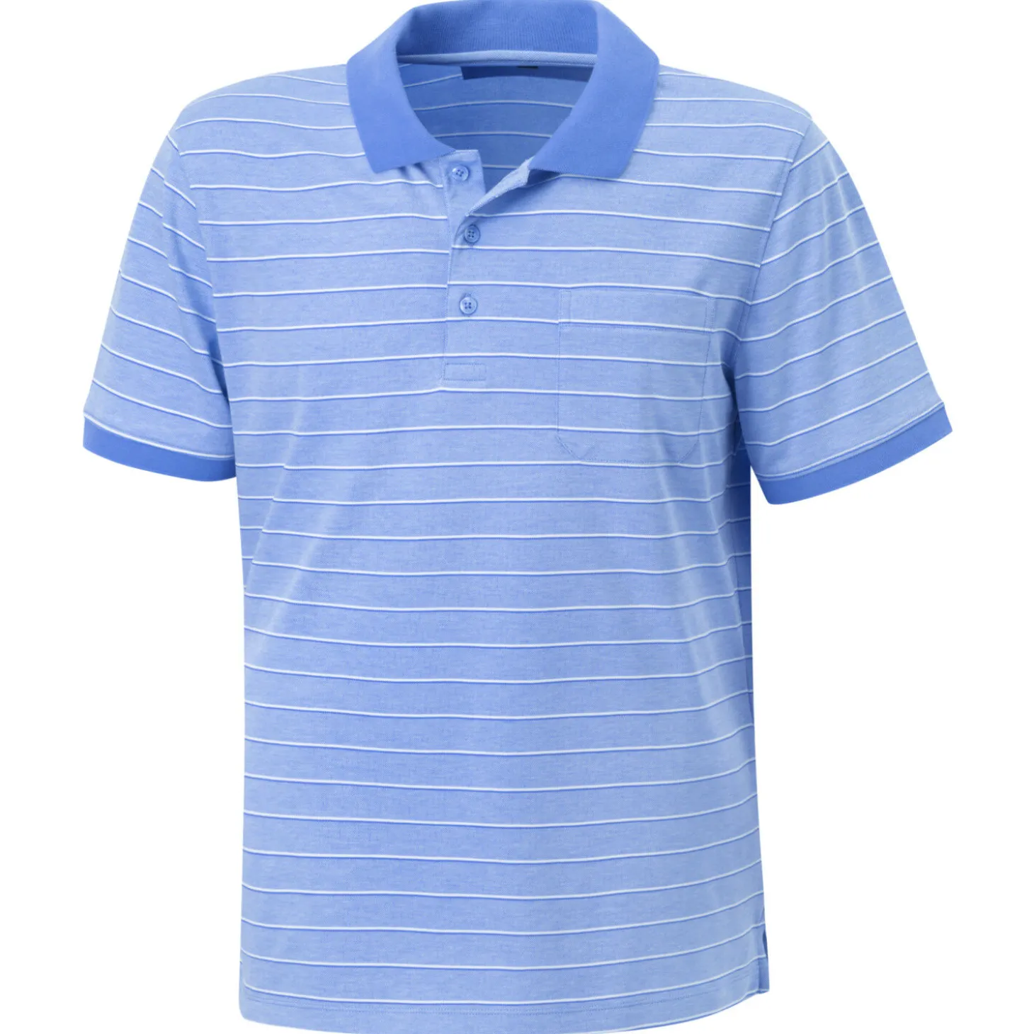 Kurzarm Poloshirt gestreift für Herren