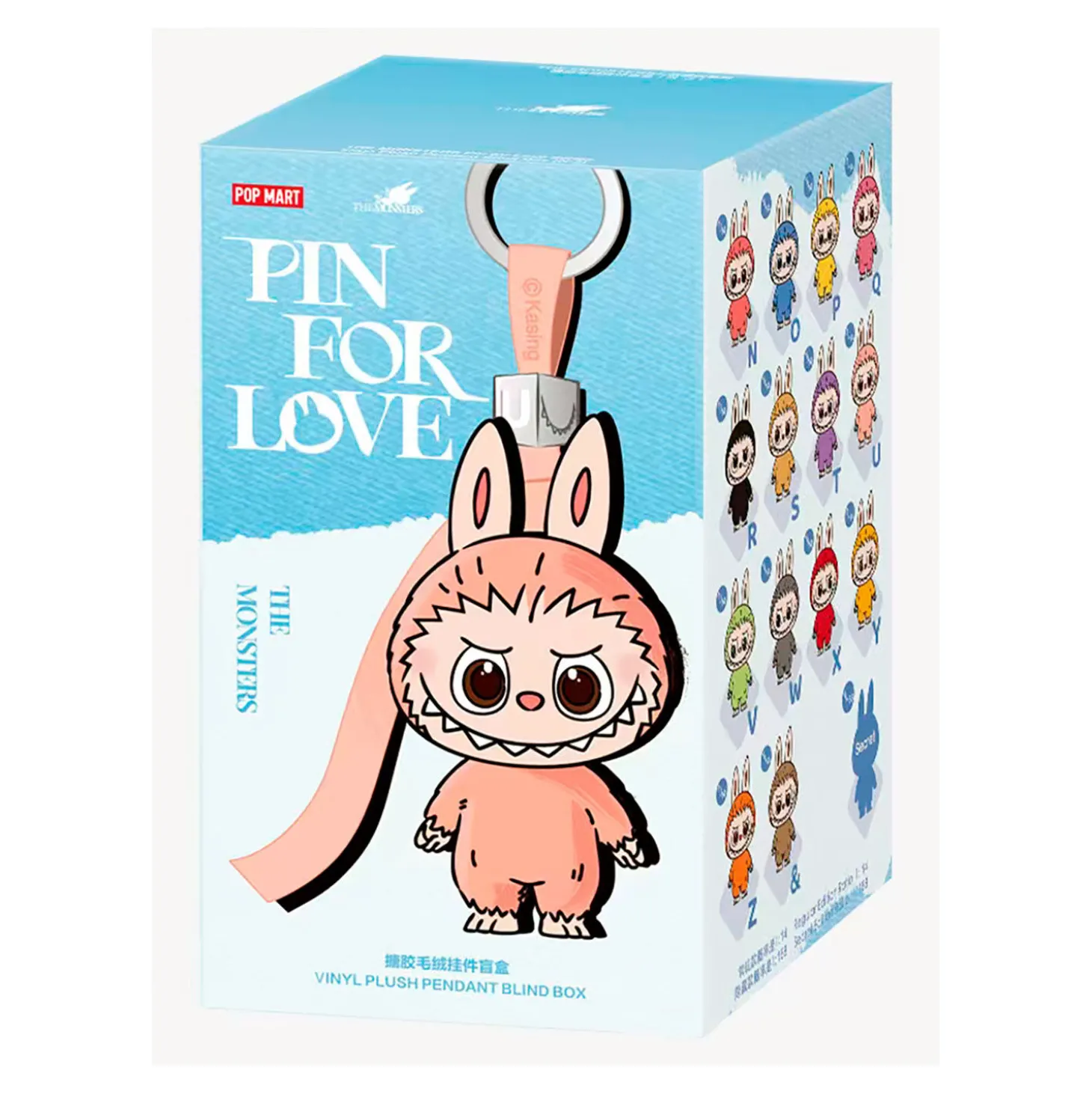 Labubu The Monster «Pin for Love Series», Gruppe N-Z, Blindbox