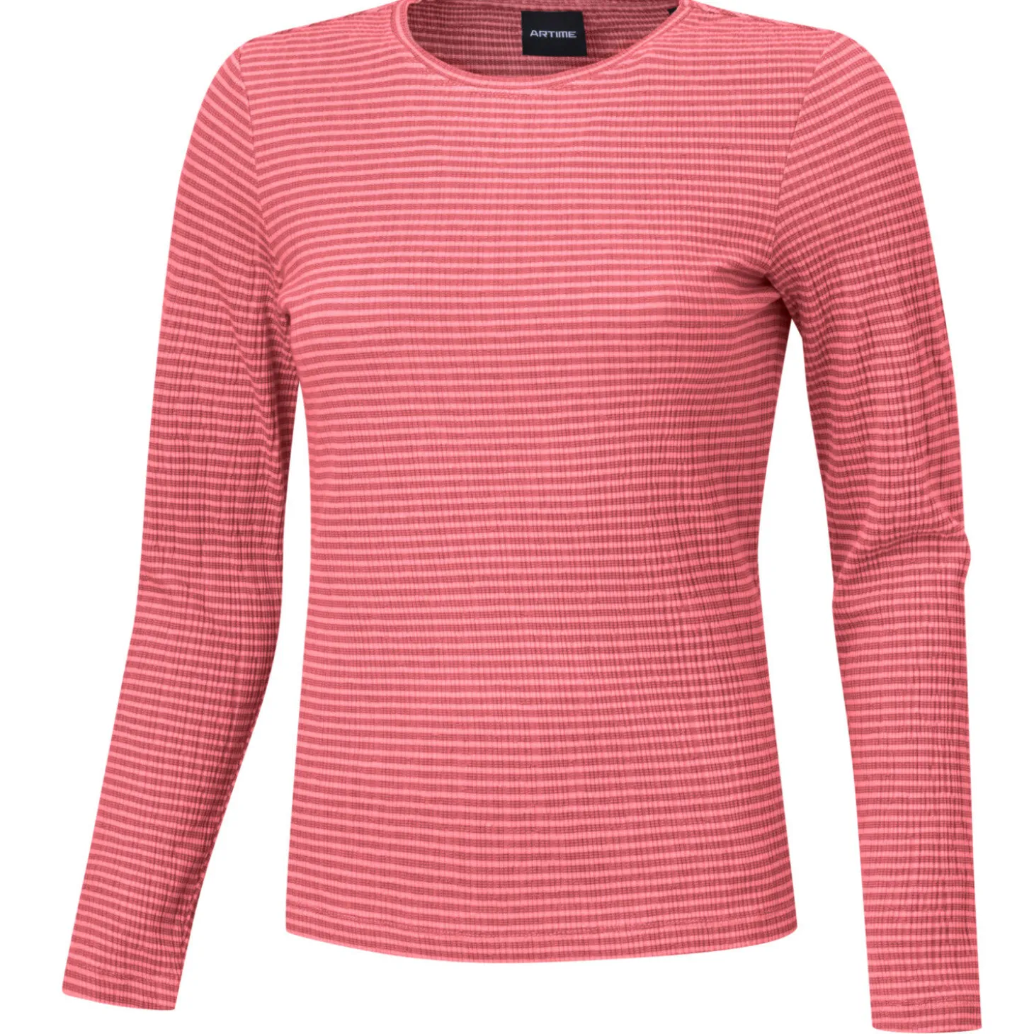 Langarm Shirt mit Rundhalsausschnitt