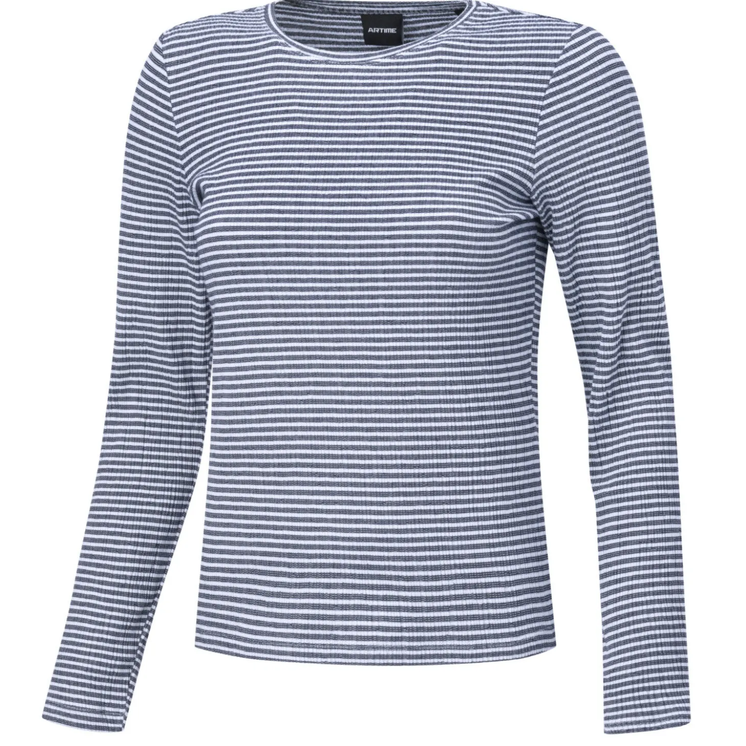 Langarm Shirt mit Rundhalsausschnitt