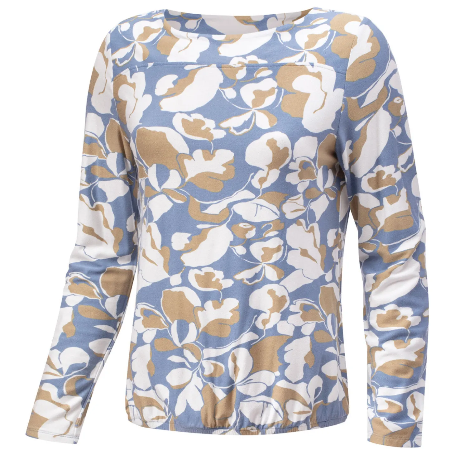 Langarm-Bluse bedruckt