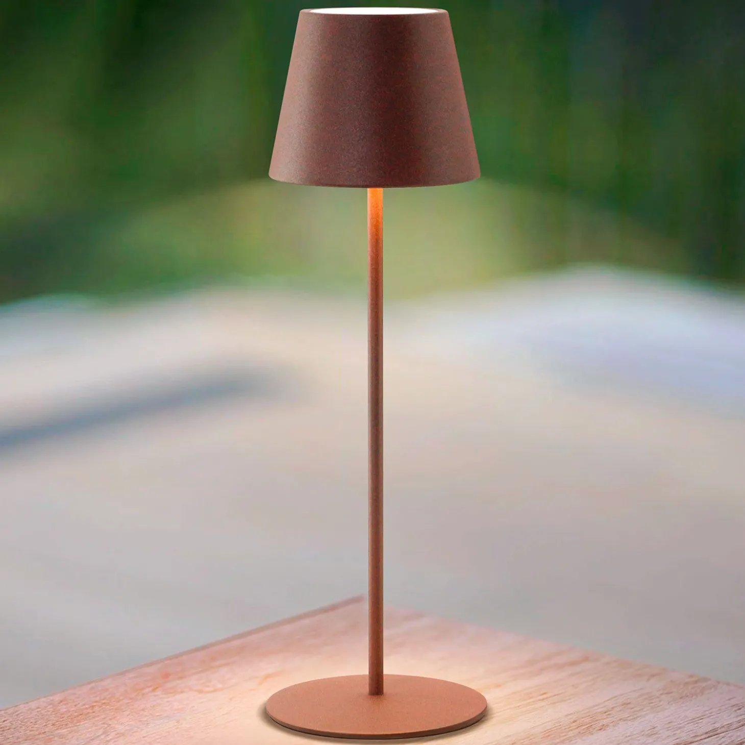 LED Tischleuchte Mia, RGB, für In- und Outdoor