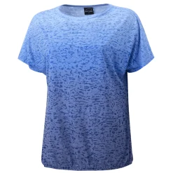 Leichtes T-Shirt in Burnout-Optik