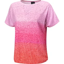 Leichtes T-Shirt in Burnout-Optik