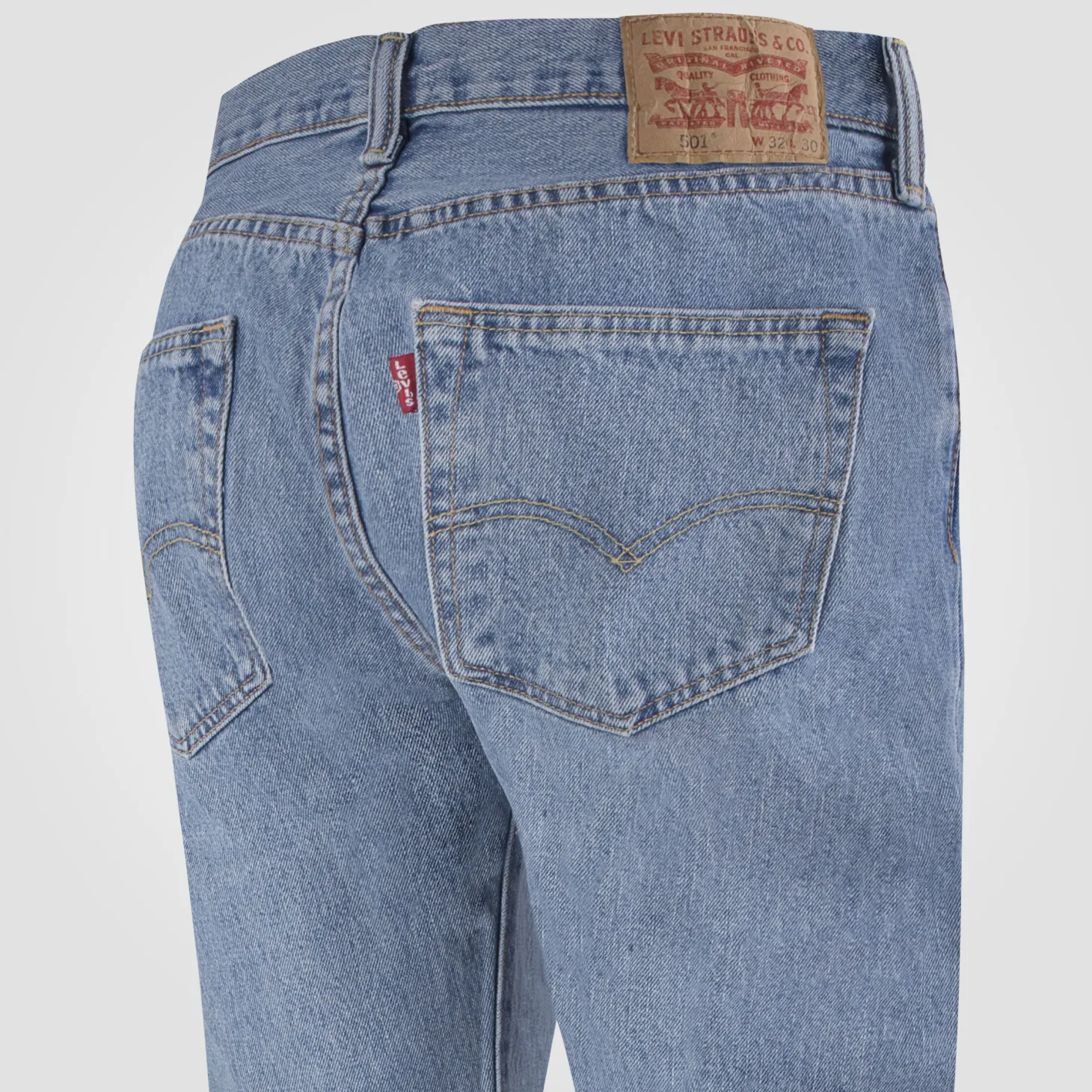 Levi's 501 Herren Jeans mit Knopfleiste