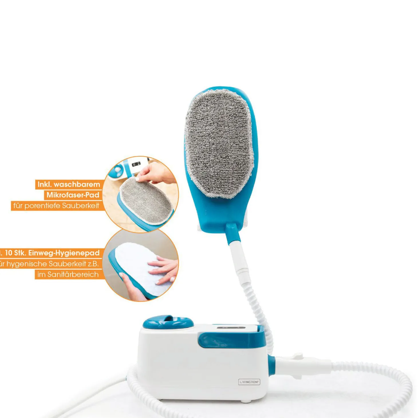 Livington Steam Touch Reinigungs-Dampfhandschuh
