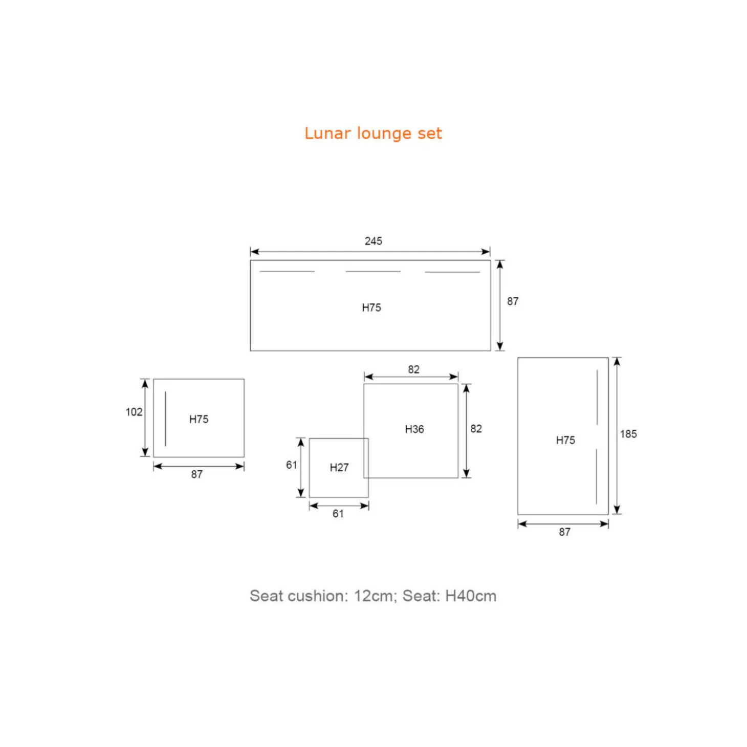 Lounge Set Lunar